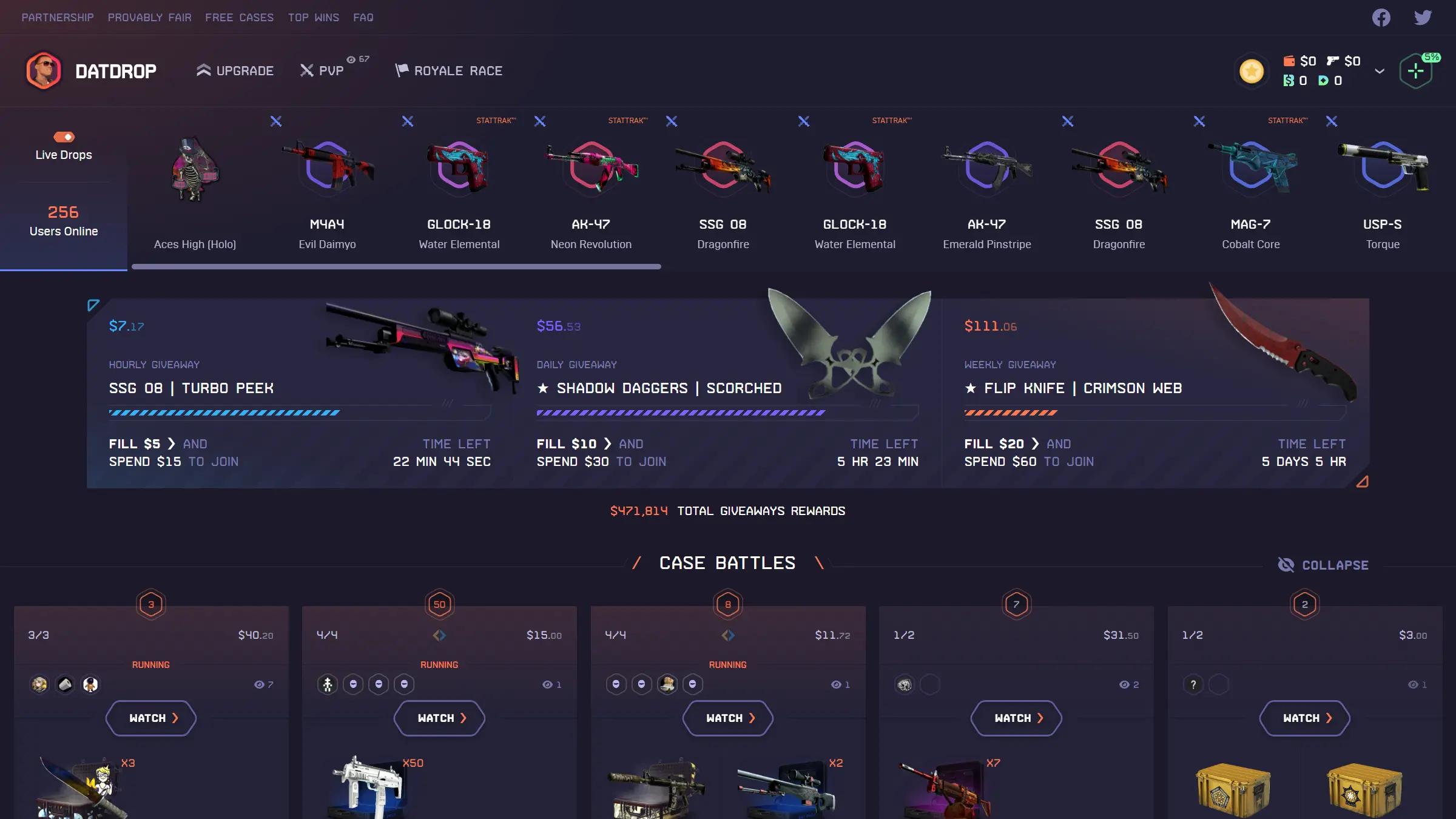 DatDrop Home